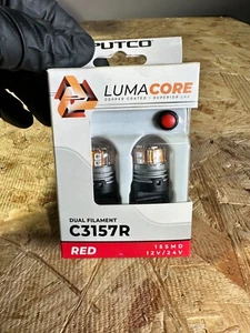 NOS Putco C3157R LumaCore LED Bulbs Red Universal 15SMD - Picture 1 of 3
