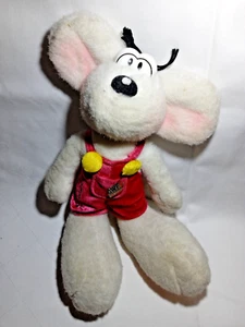 Original Diddl Maus Sonderedition SWF3 (SWR3) weiß mit roter Hose Plüschtier - Bild 1 von 11