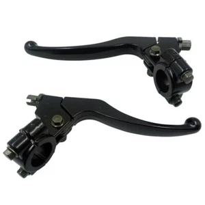 7/8" 22mm Left Right Handle Bar Brake Clutch Lever Perch for Honda CR100 CR250 - Picture 1 of 5