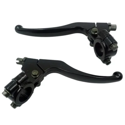 7/8" 22mm Left Right Handle Bar Brake Clutch Lever Perch for Honda CR100 CR250 - Image 1 of 4