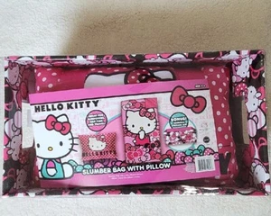 NIB Hello Kitty, Slumber Bag with Pillow and Storage Bin, 3 Piece. - Picture 1 of 8