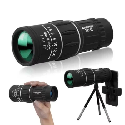 Telephoto Lens Universal External Zoom Lens for Portable Monocular Telescope - Image 1 of 4