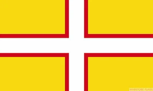 DORSET NEW 18" x 12" FLAG suitable for Boats Caravans Treehouses flags - Picture 1 of 1