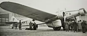 Air France Dewoitine D332 Foto Prototyp Absturz Flughafen Bourget Paris 1930er - Bild 1 von 6