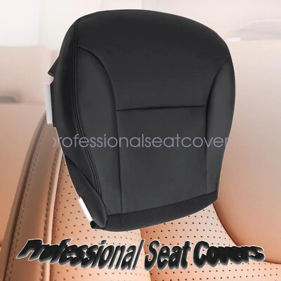 Cubierta de asiento de cuero de repuesto inferior del conductor negra para 02-06 Lexus ES300 ES330 Foto 1 de 4