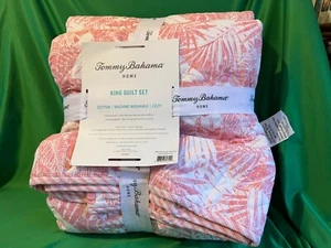 Tommy Bahama 3pc King 100% Cotton Quilt Shams Bedding Set NWT - Picture 1 of 4