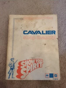 1982 Chevrolet Cavalier Shop Manual - Picture 1 of 3