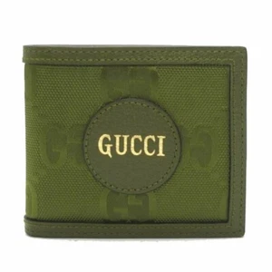 Gucci Bi-fold wallet Off the Grid Interlocking G GG pattern 625573 Moss green - Picture 1 of 8