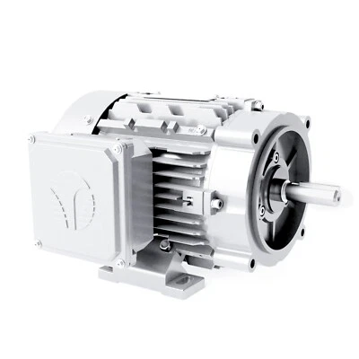 Techtop Washdown Electric Motor 1/2 HP 1800 Rpm 3-PH 230/460 Volt 56C Frame - Image 1 of 4