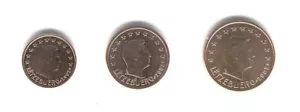 LUXEMBURGO 2002: TRIO DE MONEDAS DE 1 + 2 + 5 CÉNTIMOS DE EURO . S/C - Imagen 1 de 1