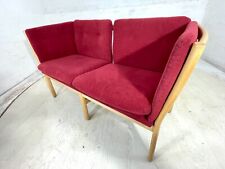 EB4221 Danish Beech Frame Two Seat Sofa, Vintage, MCM, Mogensen,Stickback M2SS