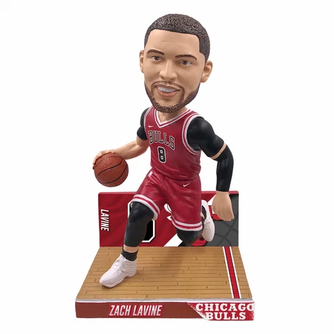Zach Lavine Chicago Bulls Big Ticket Series Bobblehead NBA Cover