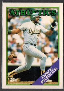 Topps Traded 1988 ~ Dave Parker 81T Salón de la fama - Imagen 1 de 2