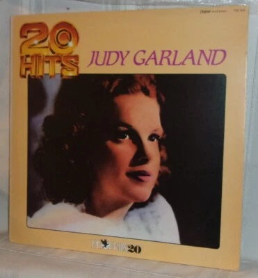 20 HITS JUDY GARLAND Film Songs Compilation Near Mint 1983 LP USA FREE SHIPPING  - Image 1 of 3