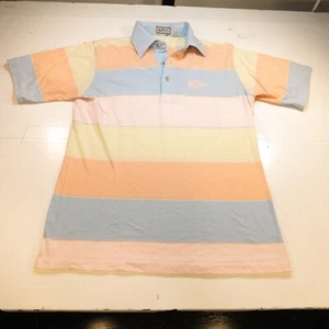 VTG 1970's 1980's AUREUS ROUND HILL COUNRY CLUB GOLF POLO SHIRT Sz M Preppy - Picture 1 of 3