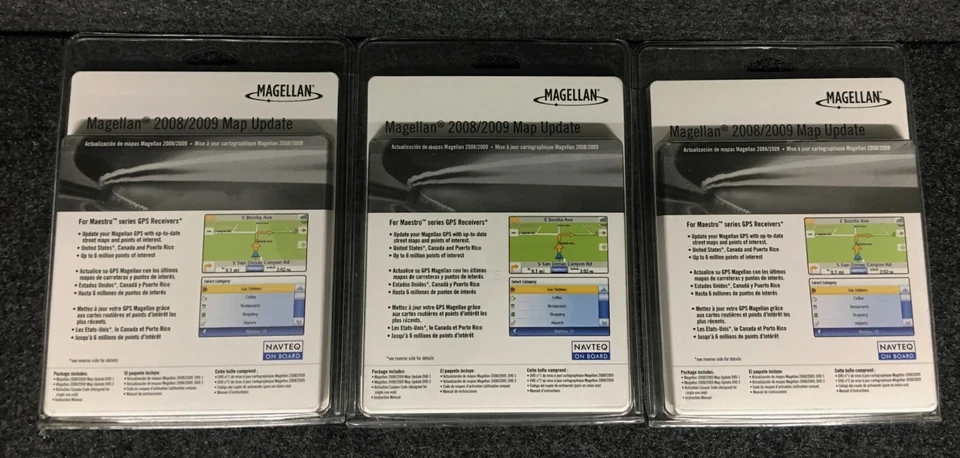 MAGELLAN 2008/2009 MAP UPDATE NAVTEQ ON BOARD  - Image 1 of 4