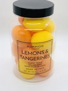 Hopificio Firenze Soap Italian Lemons & Tangerine Finest Triple Milled 26oz Gift - Picture 1 of 9