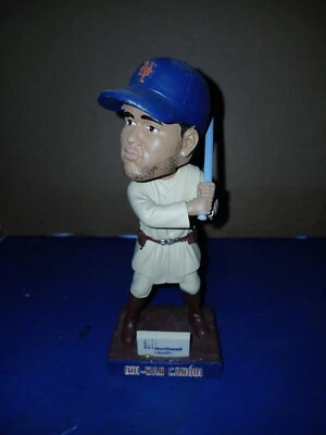 Robinson Cano NY Mets Star Wars Obi-Wan CANObi 2019 SGA Bobblehead con caja Foto 1 de 4