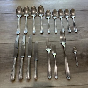 CHRISTOFLE BERAIN - MAROT Lot Silverplate Spoons, Forks, Knives made in France - Picture 1 of 4