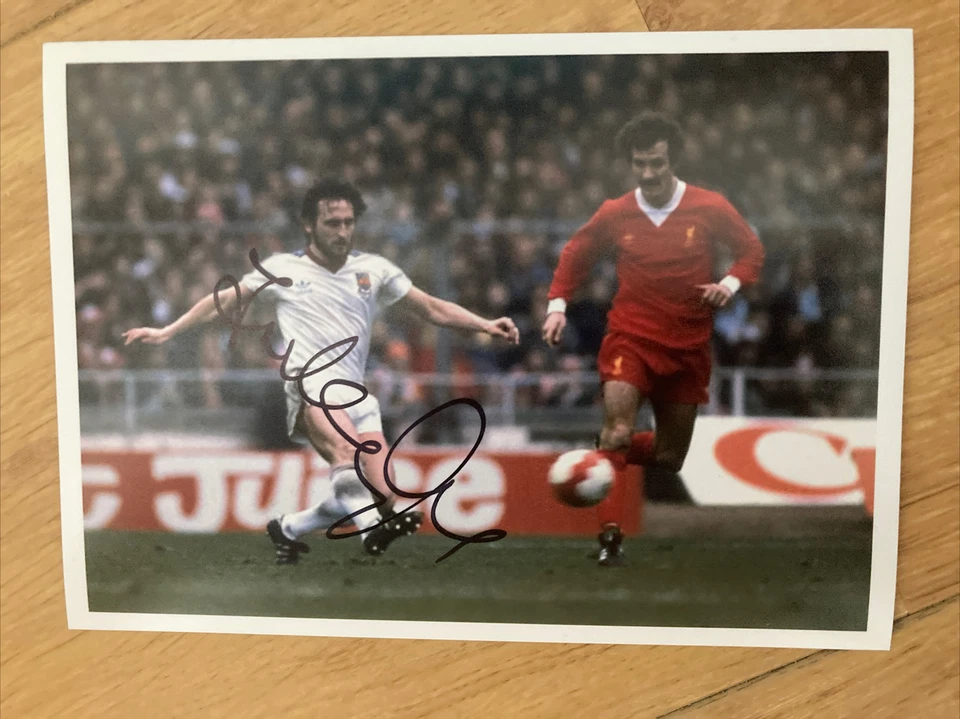 Frank Lampard Snr WHU West Ham Hand Signed 7x5 bordered photo Autograph - Image 1 of 1