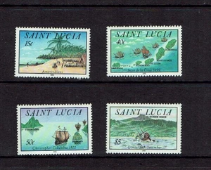 St Lucia: 1992 Discovery of St. Lucia, MNH Set. - Picture 1 of 1