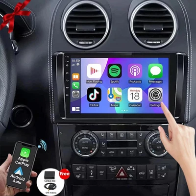 Carplay For Mercedes Benz ML350 ML5550 GL350 GL450 GL550 Radio Android GPS NAVI - Image 1 of 4