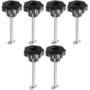 6 Sätze T-TRACK HOLD DOWN DOWN SAMPE Multipurpose T Track Clamp Woodworking Tool - Bild 1 von 12