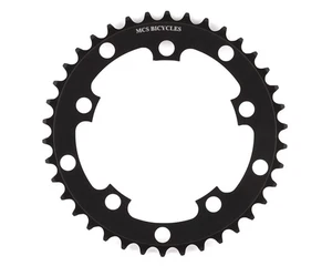 MCS 5-Bolt Chainring - Black - 43T - BMX - Race - Old School - Retro - USA Made - Picture 1 of 1