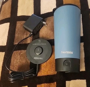 Nextmug Go - Temperature - Controlled, Self-Heating Travel Mug Blue MTB-1122 K - Picture 1 of 7