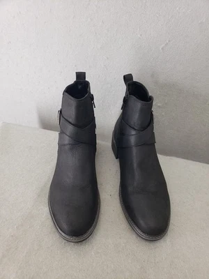 Cliffs by White Botas de Montaña Mujer 10W Negro Hebilla Correa Botines Zapatos Foto 1 de 4