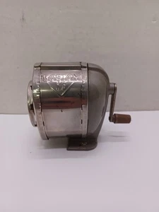 Boston Modell KS 8-Loch Bleistiftspitzer graue Basis Kunststoff gerippter Griff G1 - Bild 1 von 5