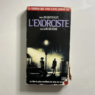 The Exorcist (VHS, 2000) Rare French Canadien Red Tape! Tested & Working! - Image 1 of 4
