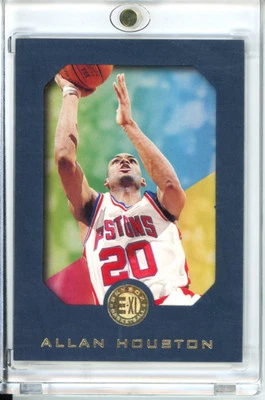 1995-96 SkyBox E-XL #25 Allan Houston XL - Blue - Image 1 of 2