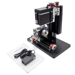 Metall Indexfräsmaschine DIY 6 Achsen Bohrfräsmaschine 12000U/min 60W - Bild 1 von 11