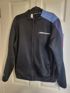 Puma BMW Motorsport T7 Track Jacket Full Zip Racing Men's Medium - Picture 1 of 8