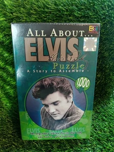 ALL ABOUT ELVIS: A STORY TO ASEMBLE - 1000 Piece Jigsaw Puzzle - NEW - Picture 1 of 5