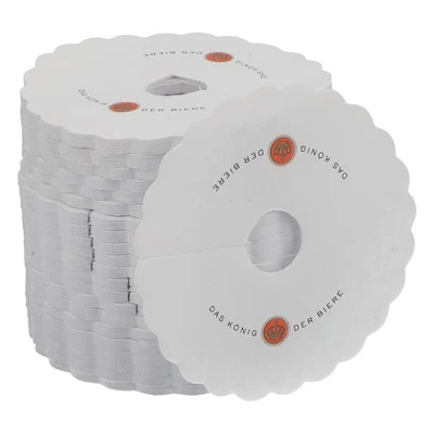 1000x König Pilsener Bier Tropfdeckchen Papier Pilsdeckchen Tropfenfänger Papier - Bild 1 von 2