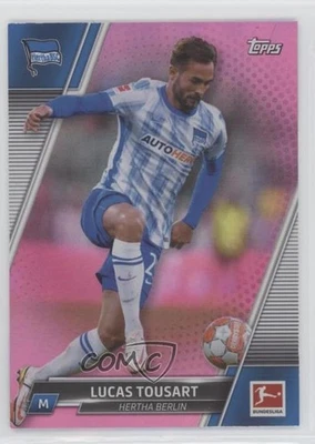 2021-22 Topps Bundesliga Fuchsia Foil /125 Lucas Tousart #11 - Image 1 of 2