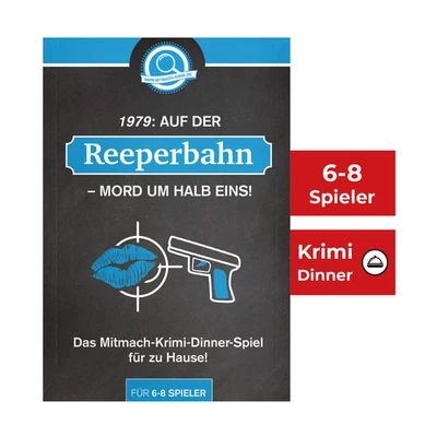 1979 - Auf der Reeperbahn Mord um halb eins - Krimi-Dinner Spiel für 6-8 Spieler - Bild 1 von 4