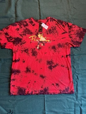Primitive Naruto Men's Shirt  Red Black Anime Tie Dye T-Shirt - Size 2XL NWT - Image 1 of 4