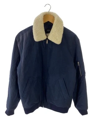A.P.C. down Jacket Navy M Used - Image 1 of 4