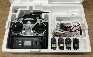 Futaba 6EX FASST Transmitter & R606FS Receiver & 4 S3003 Servos Boxed Untested - Picture 1 of 20