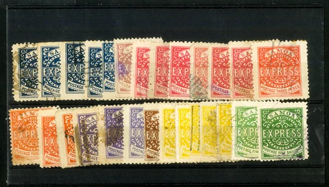 Samoa Stamps Lot Of 26 Stamps Mint And Used Cover