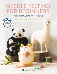NEEDLE FELTING FOR BEGGINERS MAGAZINE | HOW TO SCULPT WITH WOOL - Imagen 1 de 1