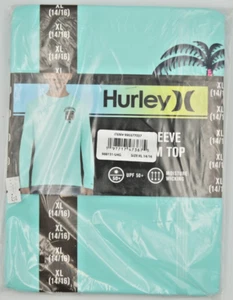 Hurley Jungen XL (14/16) Langarm-Badeoberteil – UPF 50+ – neu versiegelt - Bild 1 von 1