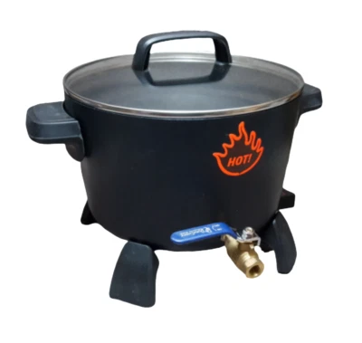 MELTING POT X-LARGE WAX MELTER/CANDLE MAKING WITH SPOUT/WAX MELTING - Image 1 of 4