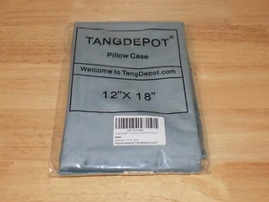 Tang Depot Luxury Solid Velvet Pillow Case Sham 12" x 18" Blue 2 Pack - Picture 1 of 1