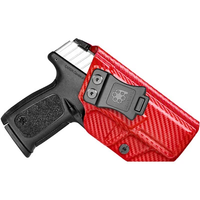 Amberide S&W SD9  IWB KYDEX Holster Fit : S&W SD9 VE & SD40 VE Inside Waistband - Image 1 of 4