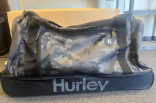 Hurley High Tide 30" Rolling Duffel Bag - Camo Black - Used