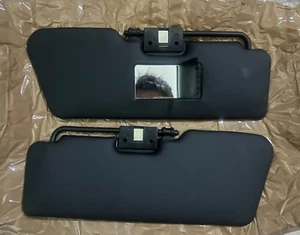 Coppia Alette Pantine Parasole snodabili Fiat Cinquecento dal 1992 Panda 141 4x4 - Picture 1 of 4